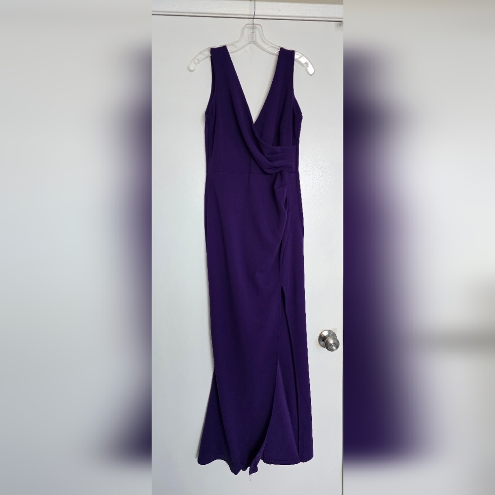 Elegant Purple Maxi/Evening Dress
